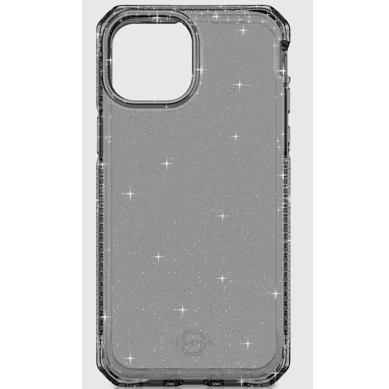 Itskins Hybrid Spark iPhone 13 Pro Max Cover - Smoke - Tashqila Itskins Hybrid Spark iPhone 13 Pro Max Cover - Smoke - Tashqila